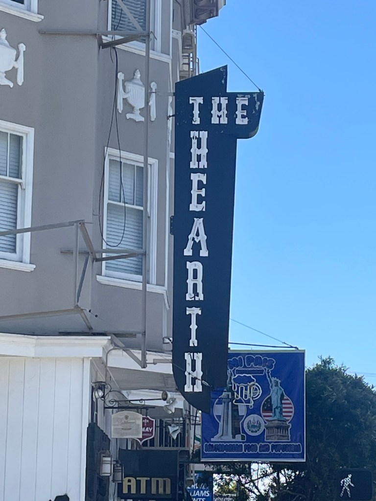 photo of the sign of The Hearth bar, San Francisco