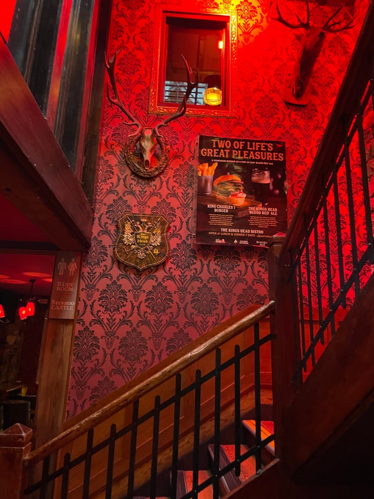 photo of stairs at The Kings Head, Galway, Ireland