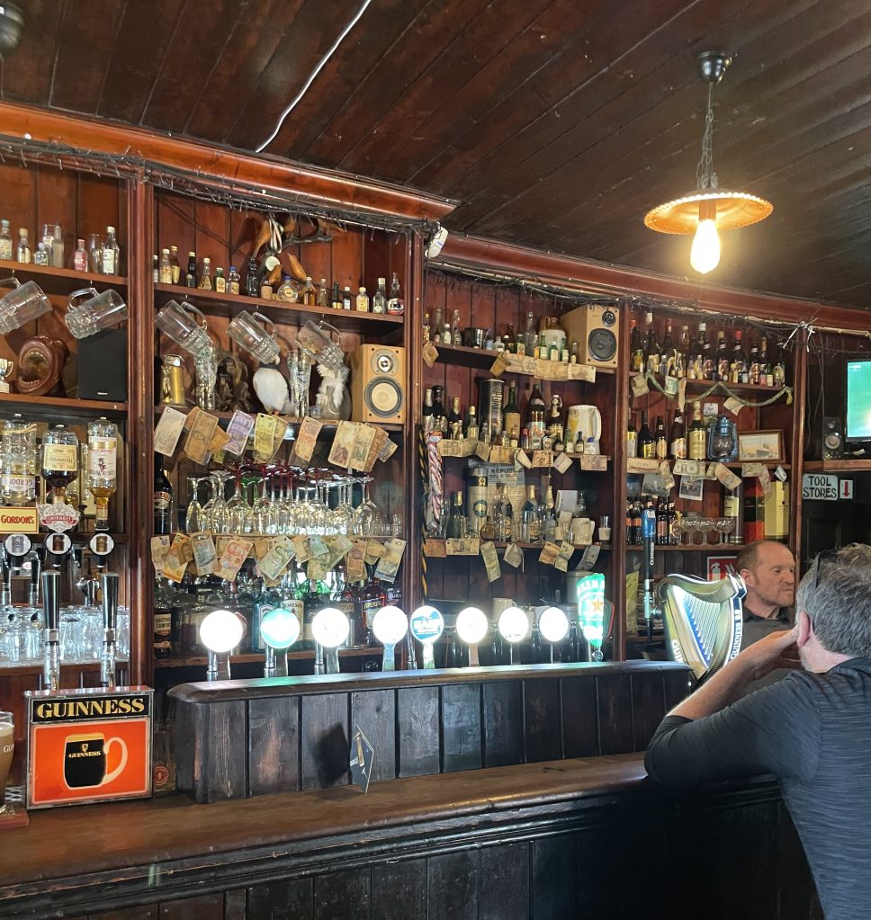 photo of the bar of Morans Of Mornington, Drogheda, Ireland