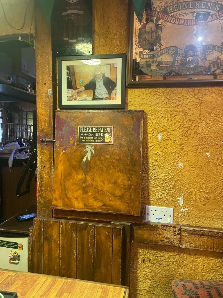 photo of the interior of The Meetings pub, Wicklow, Ireland