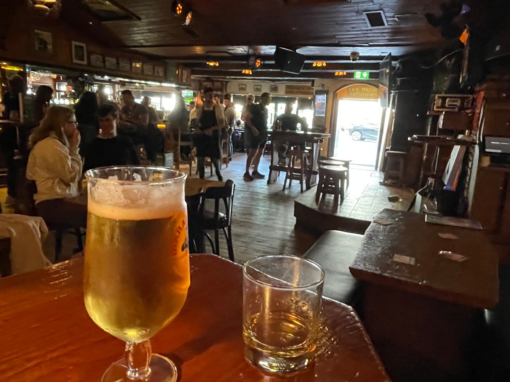 photo of interior of Monroe's Tavern, Galway, Ireland
