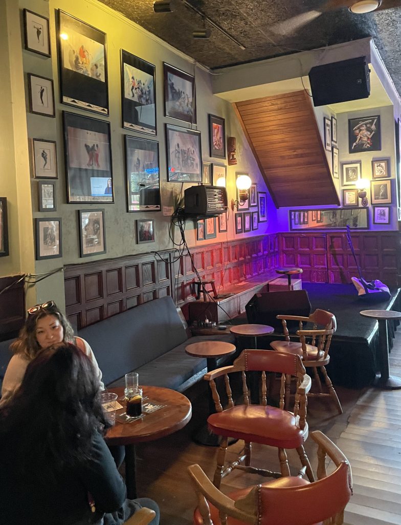 photo of interior of No Name Bar, Sausalito, CA