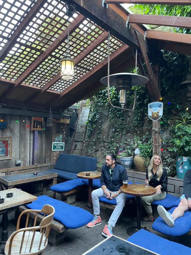 photo of interior of No Name Bar, Sausalito, CA
