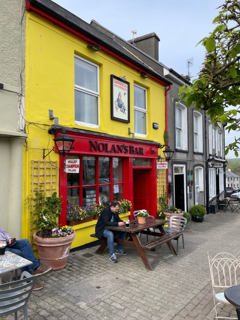 photo of the exterior of Nolans Bar, Rosscarbery. Ireland