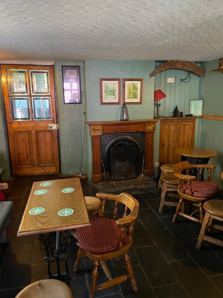 photo of the interior of The Sandboat pub, Ballydehob, Ireland