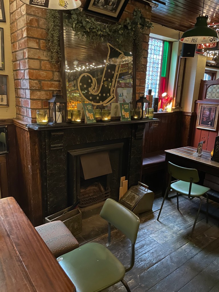 photo of the interior of The Sky and The Ground pub, Wexford, Ireland