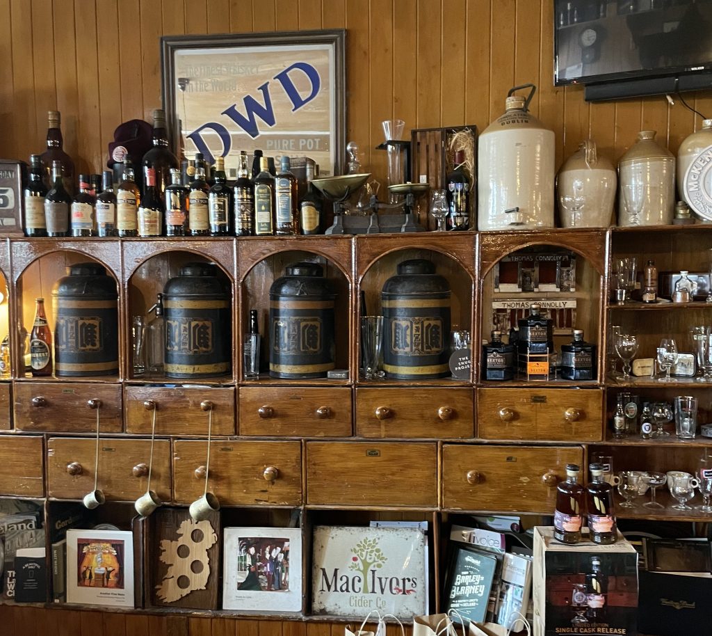 photo of detail of Thomas Connolly Bar, Sligo, Ireland