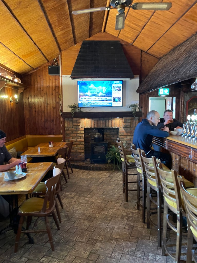 photo of the interior of The Old Thatch Bar & Restaurant, Cork, Ireland