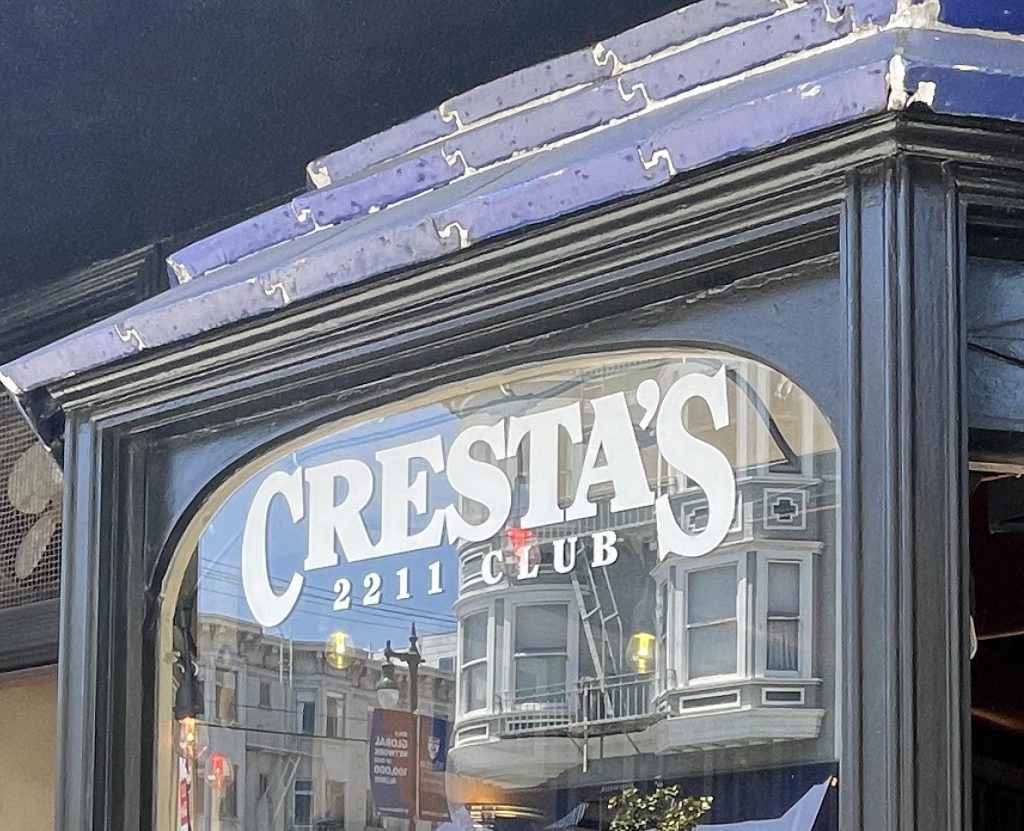 Cresta’s Twenty Two Eleven Club, San&nbsp;Francisco