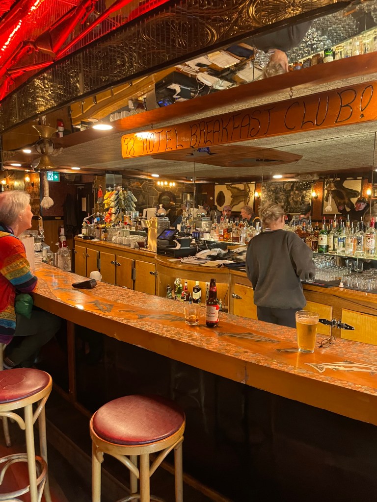 photo of the interior of The '98 Hotel & Bar, Whitehorse, Canada