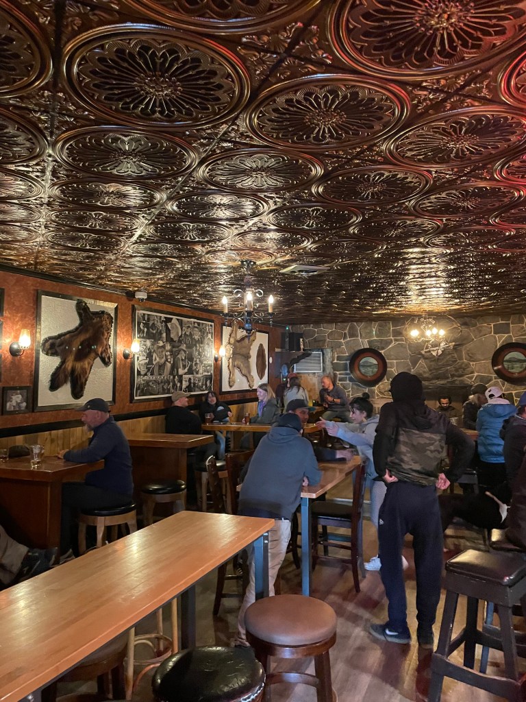 photo of the interior of The '98 Hotel & Bar, Whitehorse, Canada