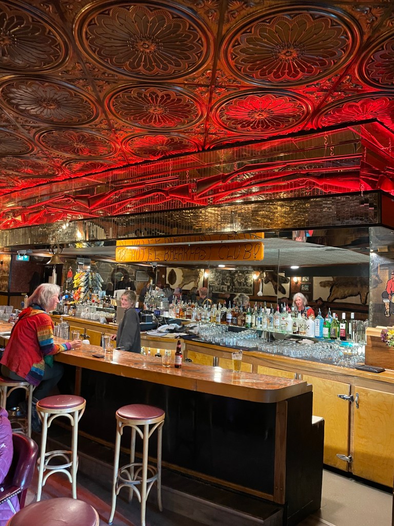 photo of the interior of The '98 Hotel & Bar, Whitehorse, Canada