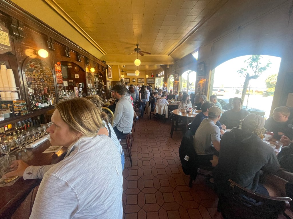 photo of the interior of The Buena Vista, San Francisco