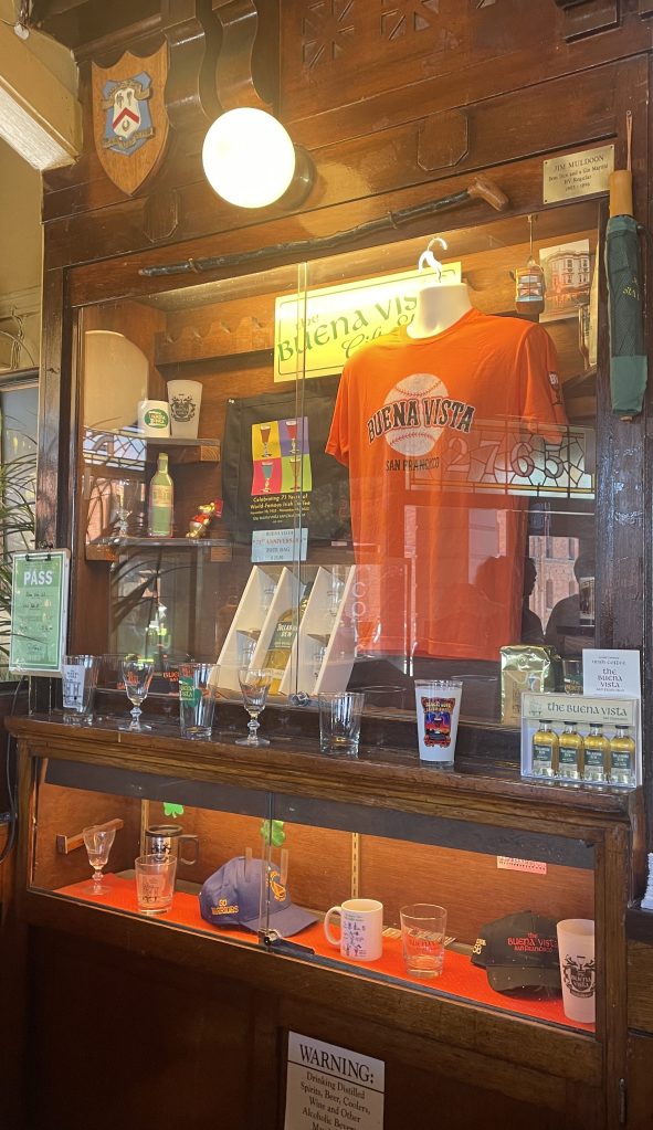 photo of swag of The Buena Vista, San Francisco