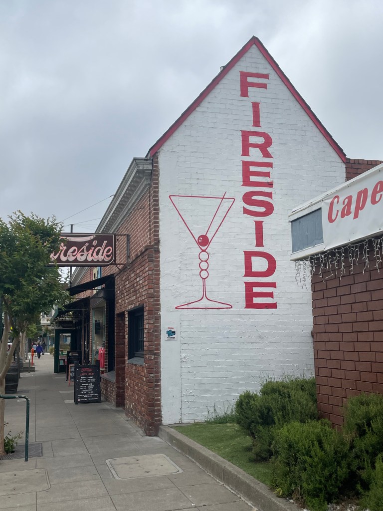 photo of exterior of The Fireside Lounge, Alameda, California