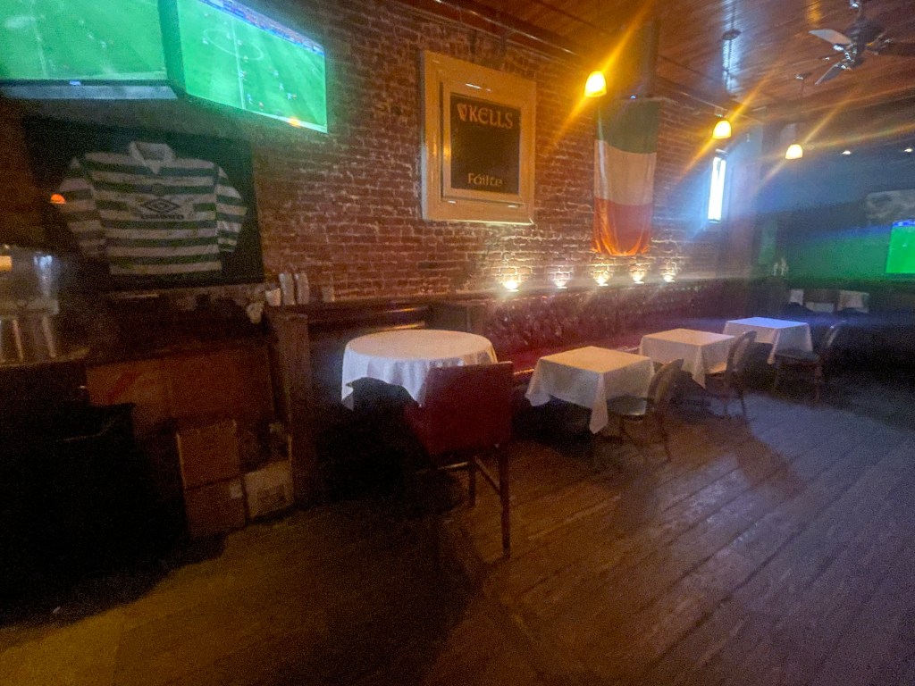 photo of interior of Kells Irish Restaurant & Pub, San Frnacisco