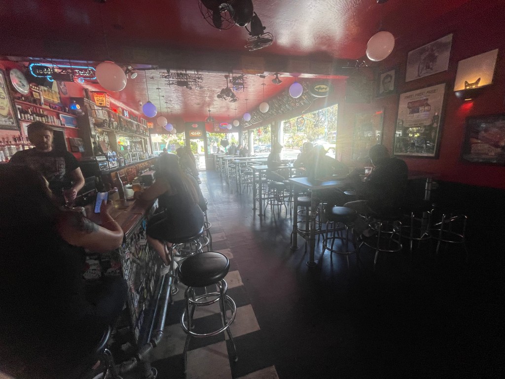 photo of interior of Lucky 13, Alameda, CA