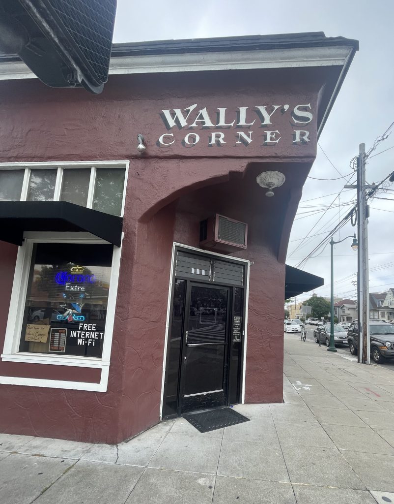 photo of exterior of Wally's Corner, Alameda, CA