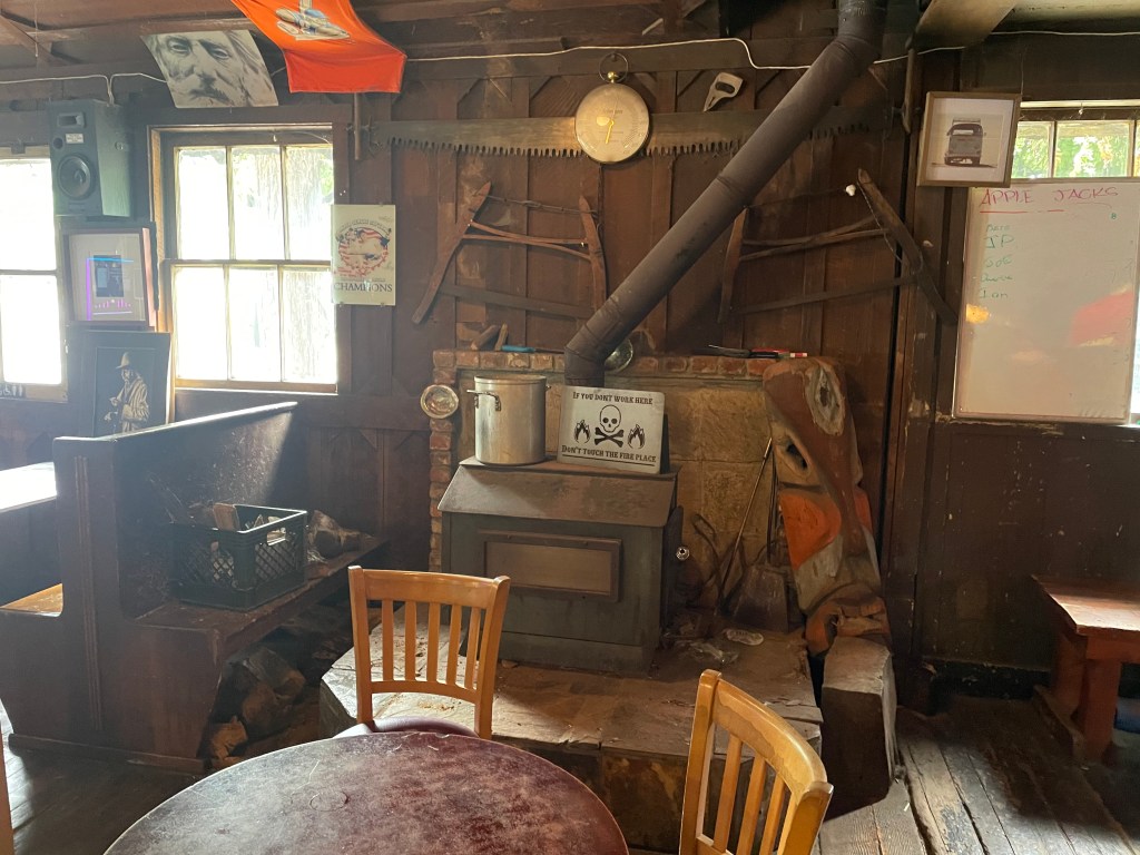 photo of interior of Apple Jack's Bar, La Honda, CA