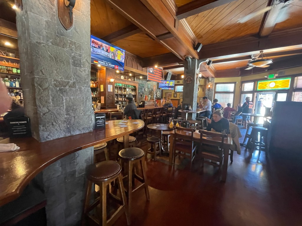 photo of the interior The Chieftain Pub, San Francisco