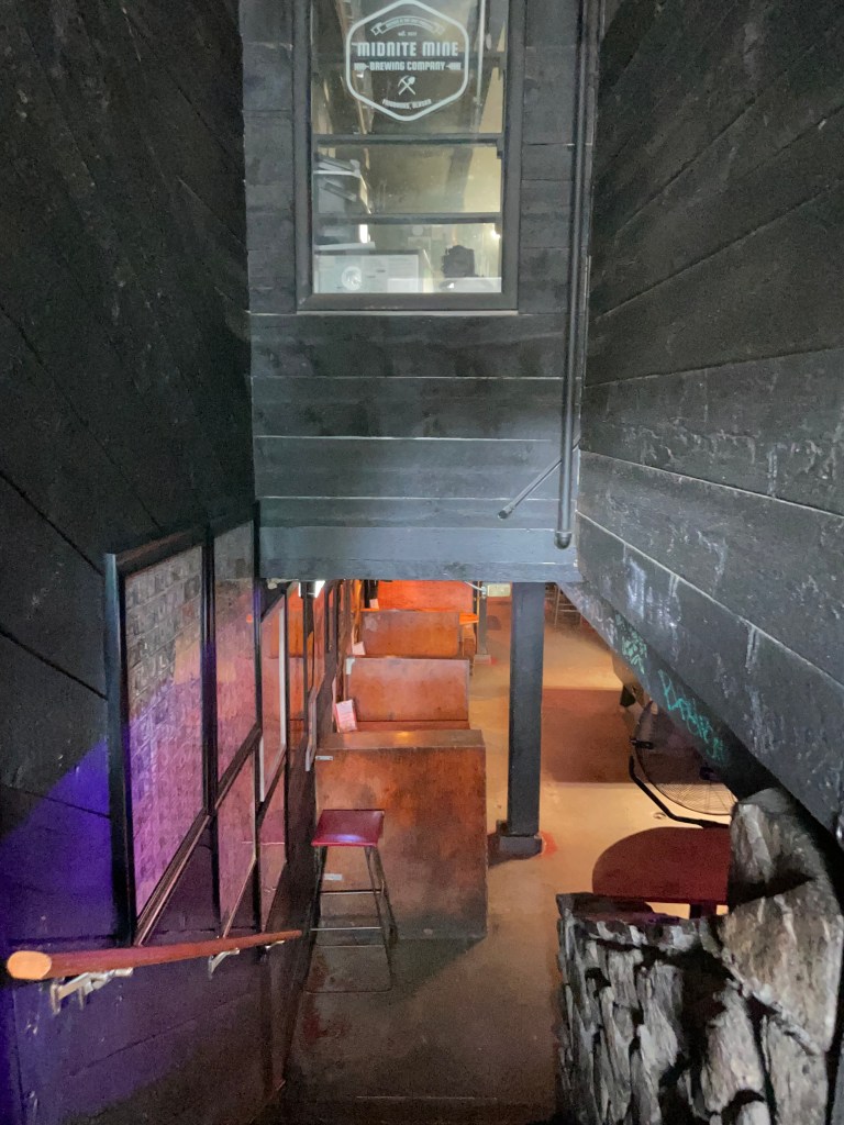 photo of interior of Midnite Mine, Fairbanks, AK