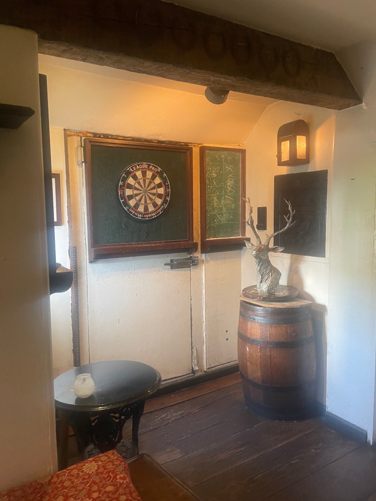 photo of interior for the Pelican Inn, Muir Beach, CA
