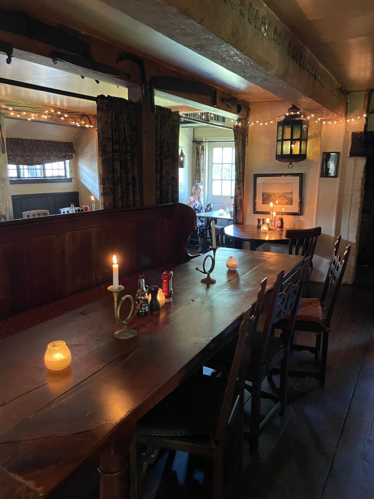 photo of interior for the Pelican Inn, Muir Beach, CA