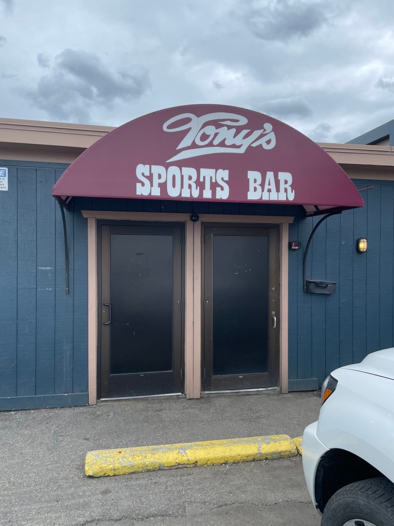 photo of exterior of Tony's Sports Bar, Fairbanks, AK