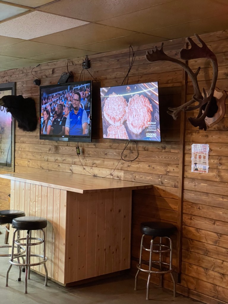 photo of interior of Tony's Sports Bar, Fairbanks, AK