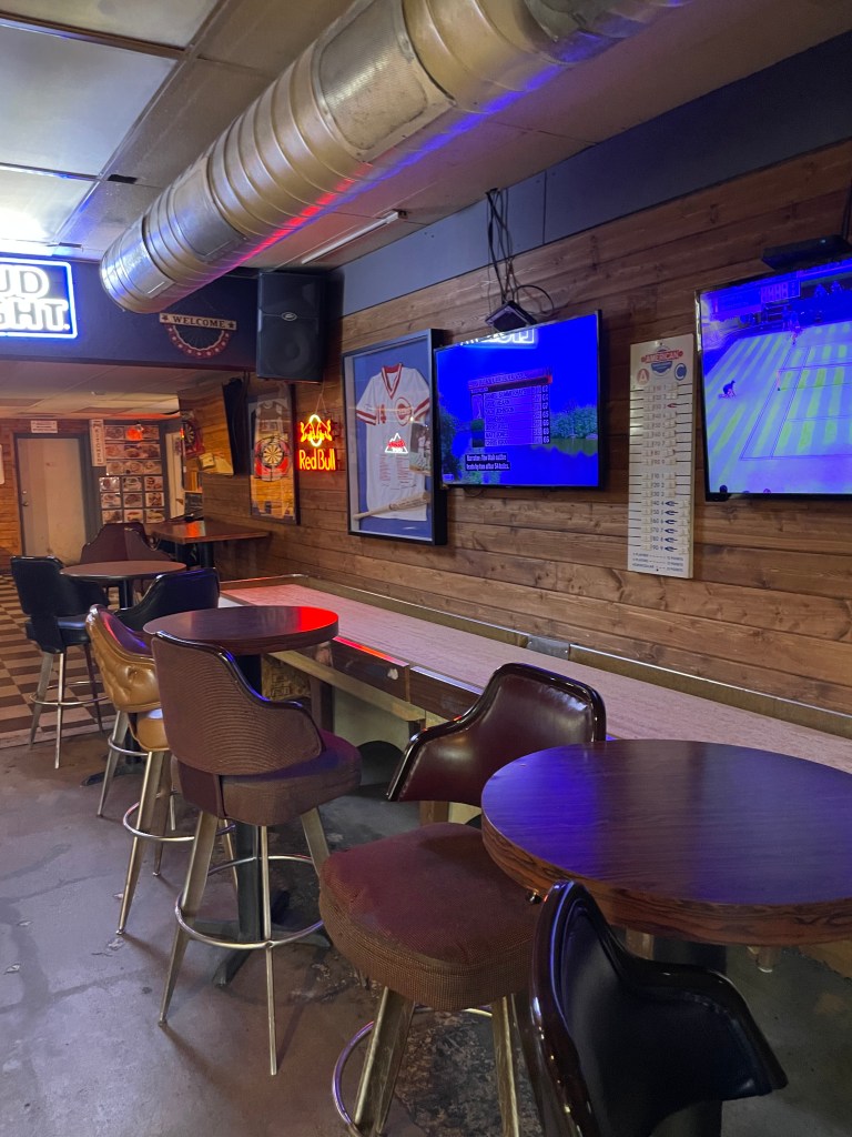 photo of interior of Tony's Sports Bar, Fairbanks, AK