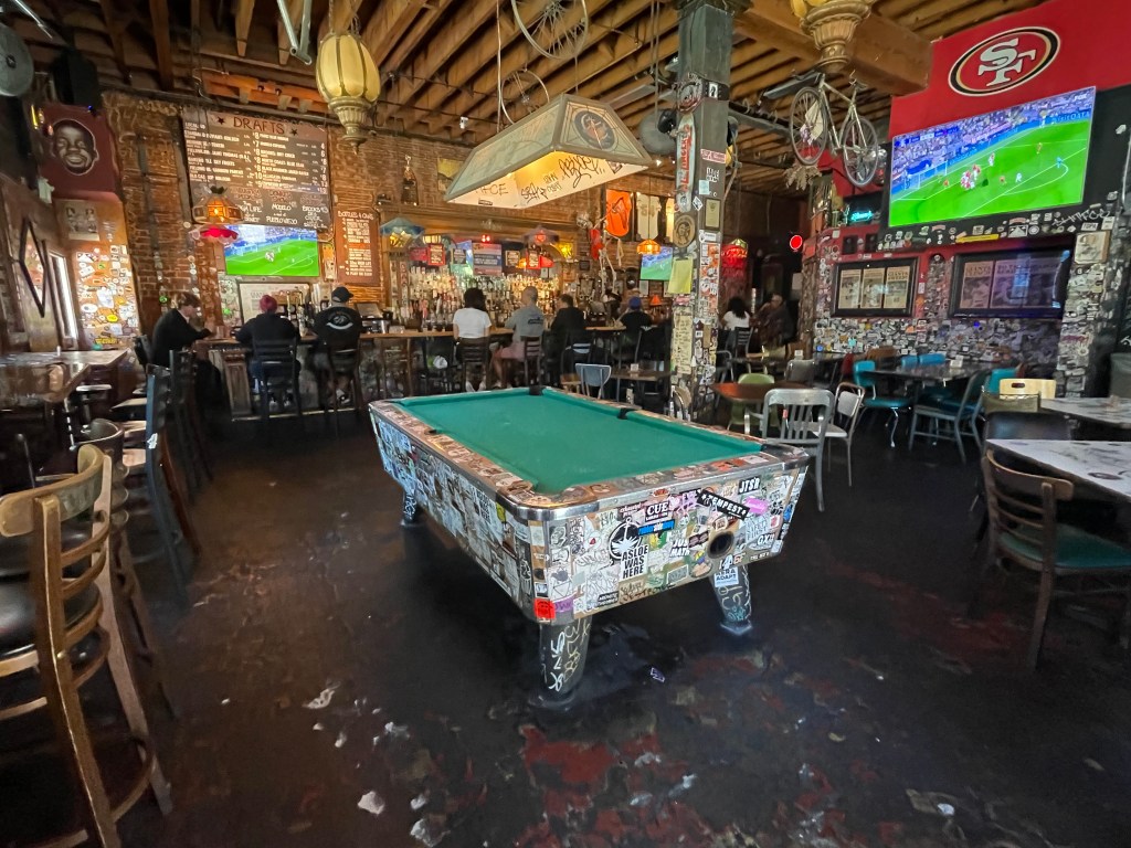 photo of interior of Tempest Bar, San Francisco