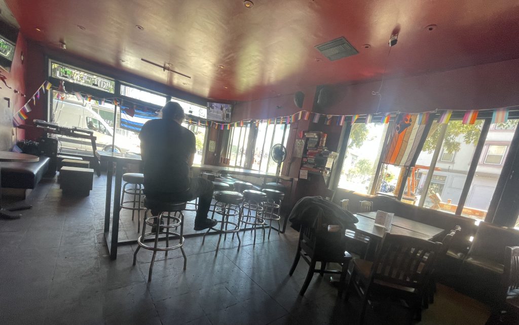 photo of the interior of The Willows, San Francisco