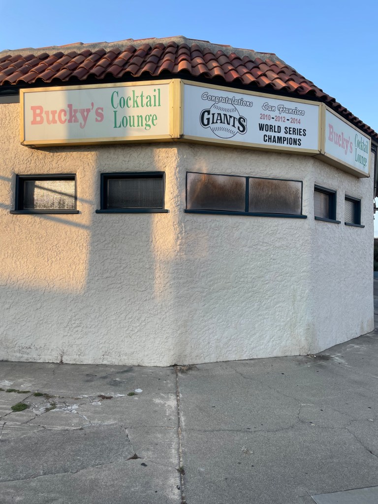 photo of exterior for Bucky's Cocktail Lounge, San Mateo, CA