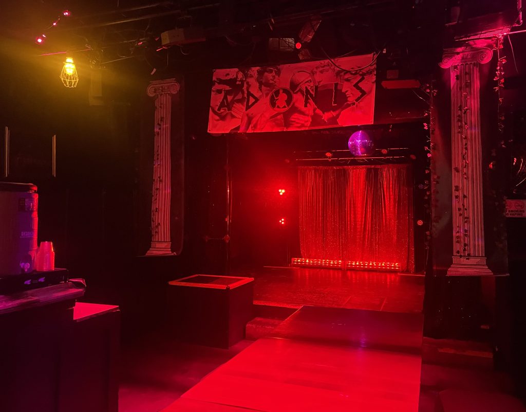 photo of interior of the SF Eagle Bar, San Francisco