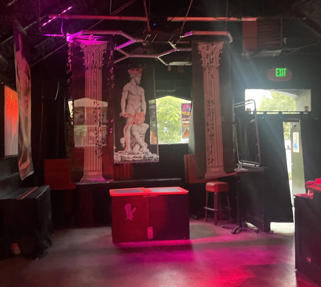 photo of interior of the SF Eagle Bar, San Francisco