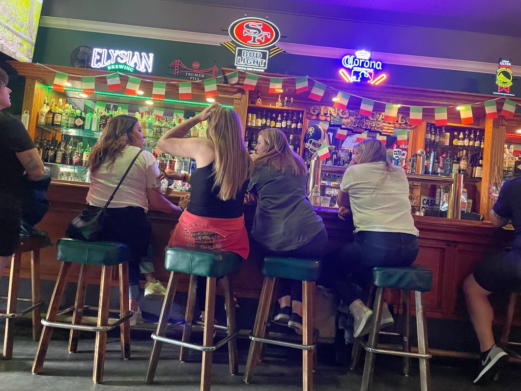 photo of interior of Gino & Carlo, San Francisco