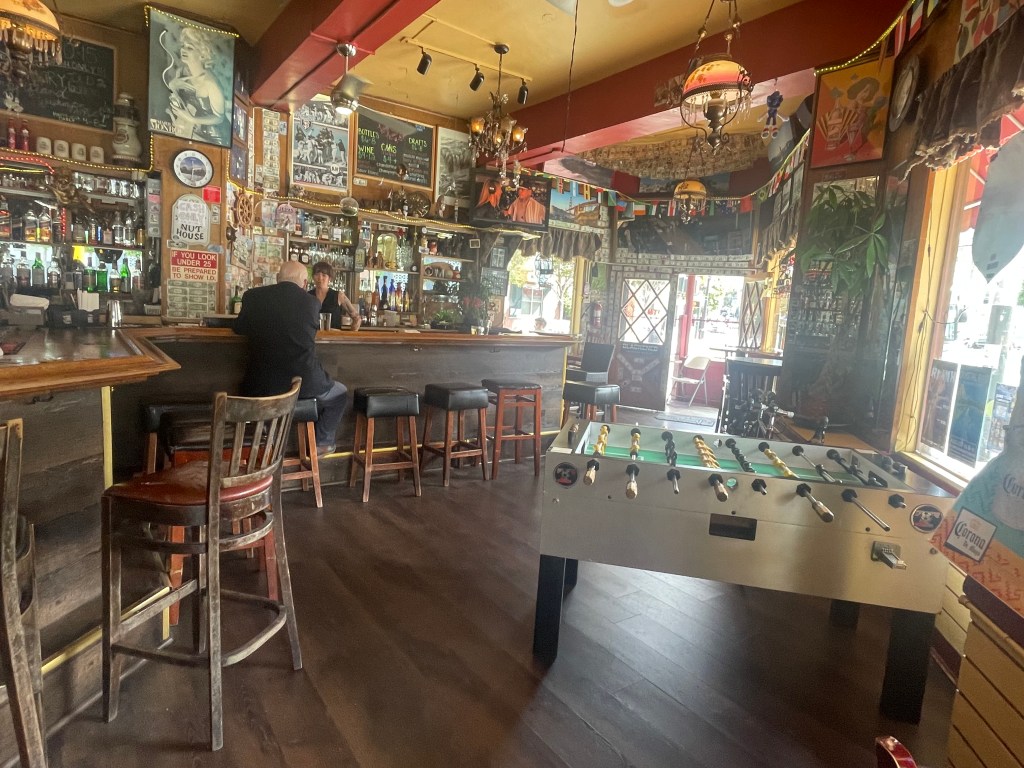photo of interior of International Sports Bar, San Francisco