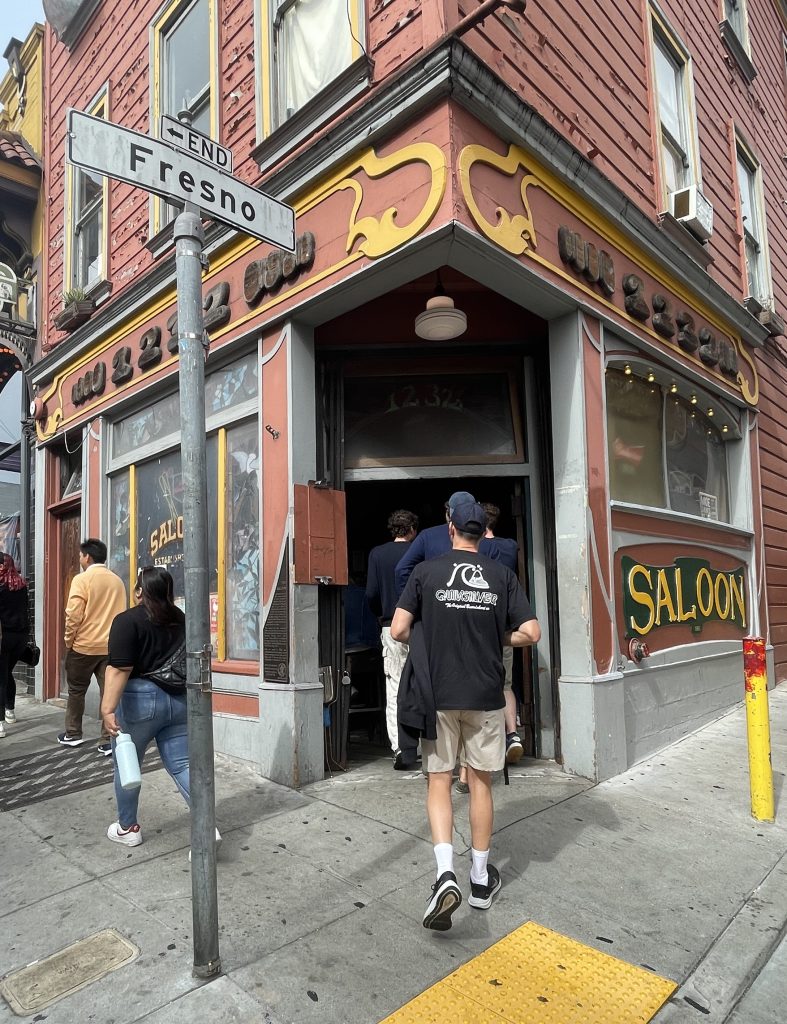 photo of the exterior of The Saloon, San Francisco
