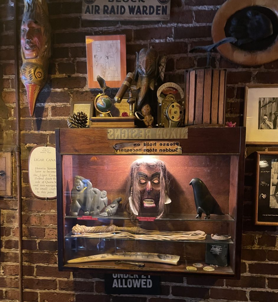 photo of interior detail of Specs' Twelve Adler Museum Cafe, San Francisco