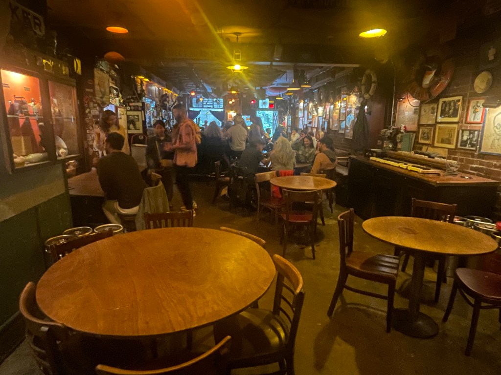 photo of interior of Specs' Twelve Adler Museum Cafe, San Francisco