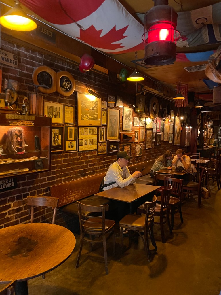 photo of interior of Specs' Twelve Adler Museum Cafe, San Francisco