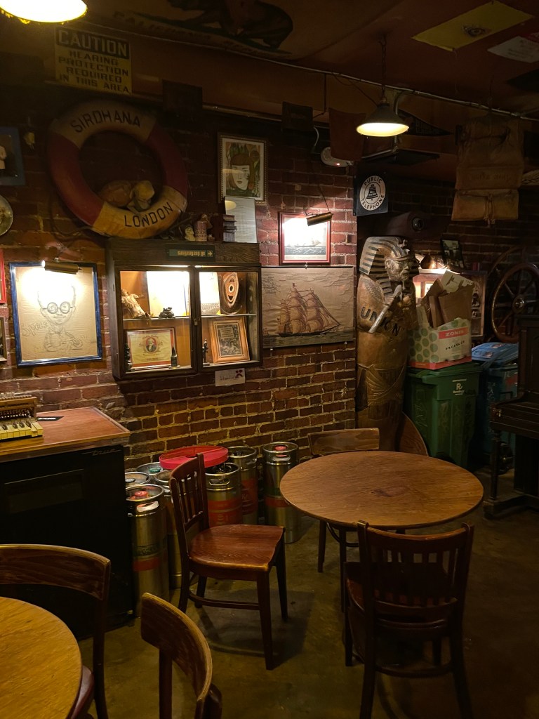photo of interior of Specs' Twelve Adler Museum Cafe, San Francisco