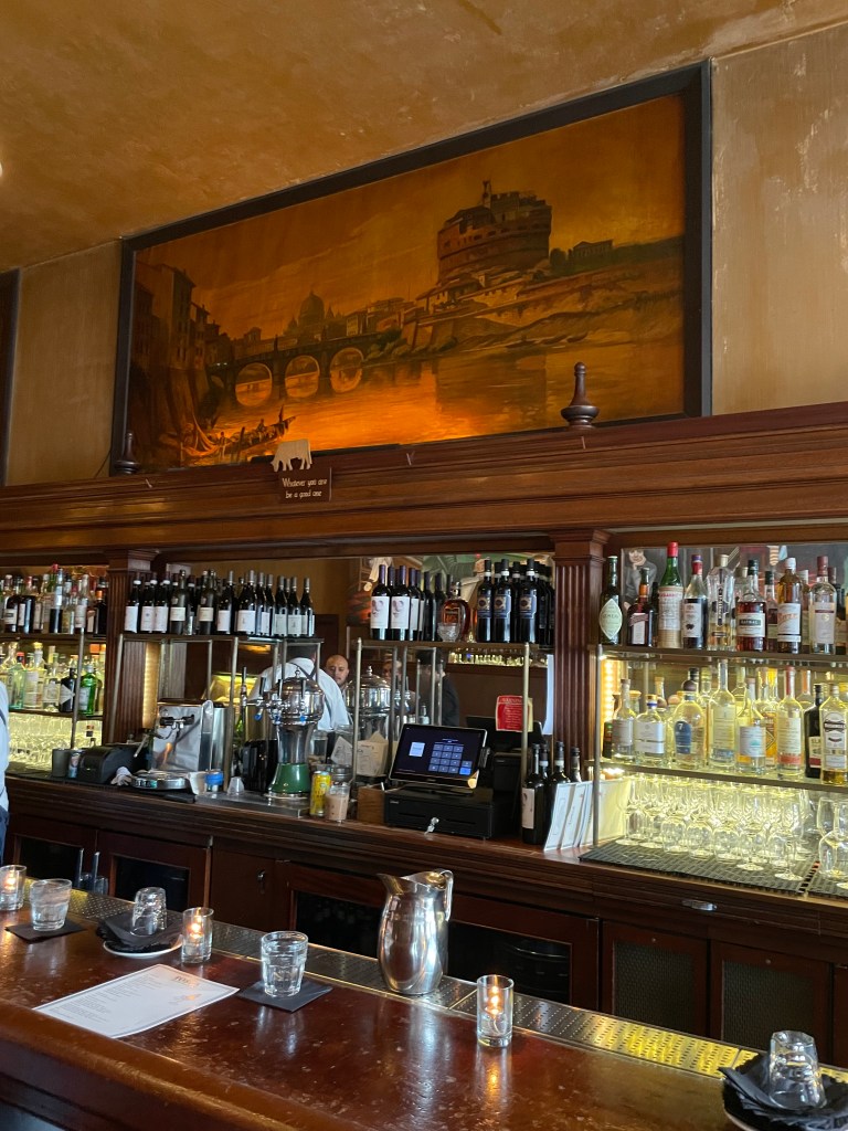 photo of interior of Tosca, San Francisco
