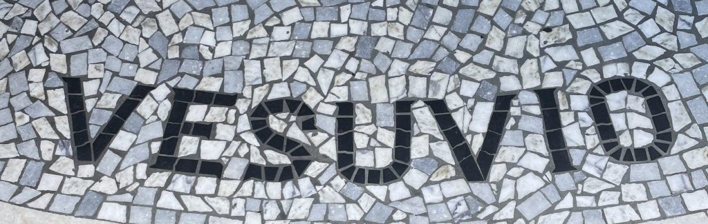 photo of detail of Vesuvio Cafe, San Francisco, CA