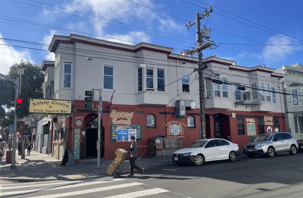 photo of exterior of The Abbey Tavern, San Francisco