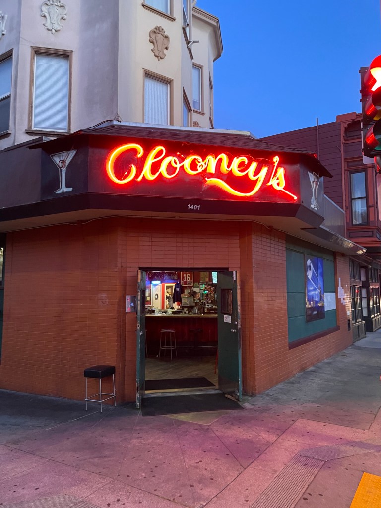 photo of exterior of Clooney's Pub, San Francisco