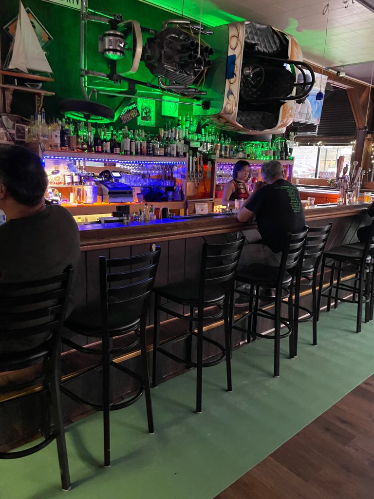 photo of interior of Fizzee's, San Francisco