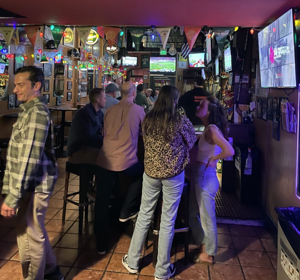 photo of the interior of The Hearth bar, San Francisco