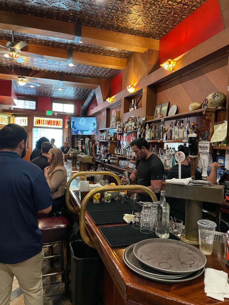photo of interior of Harrington's Bar and Grill, San Francisco