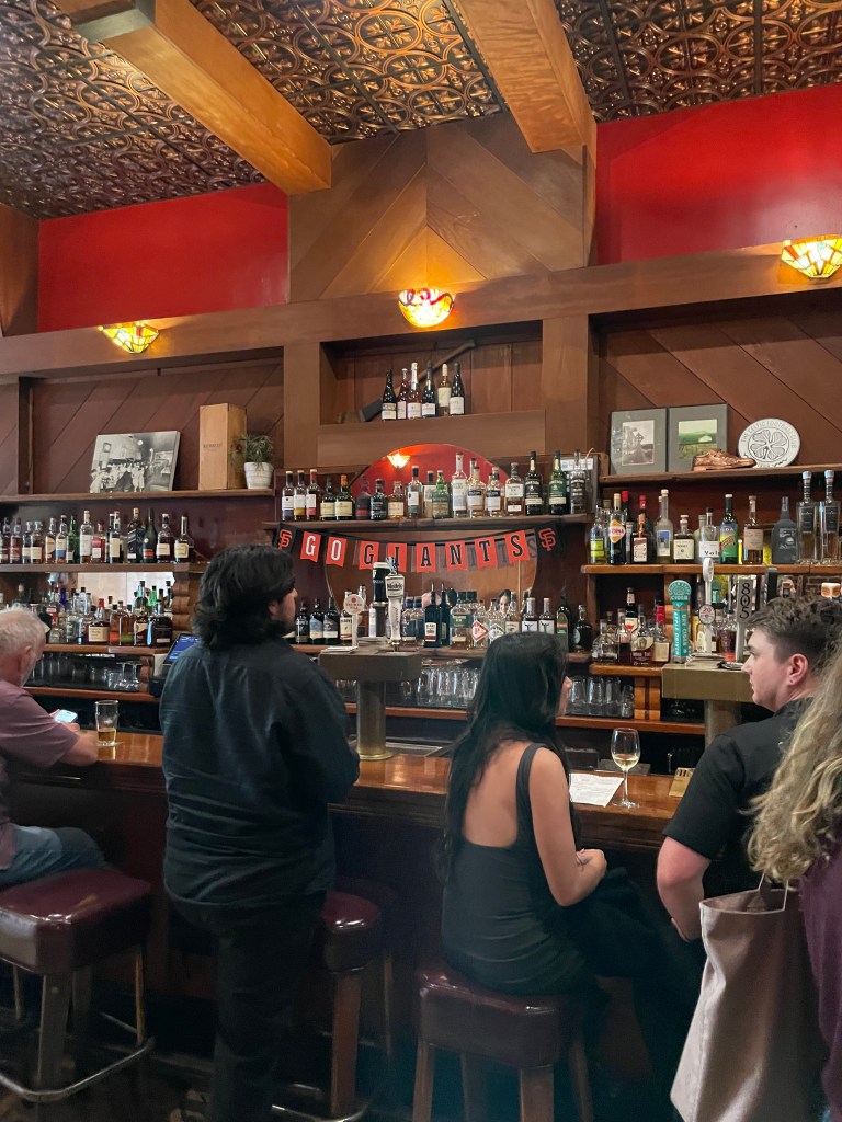 photo of interior of Harrington's Bar and Grill, San Francisco